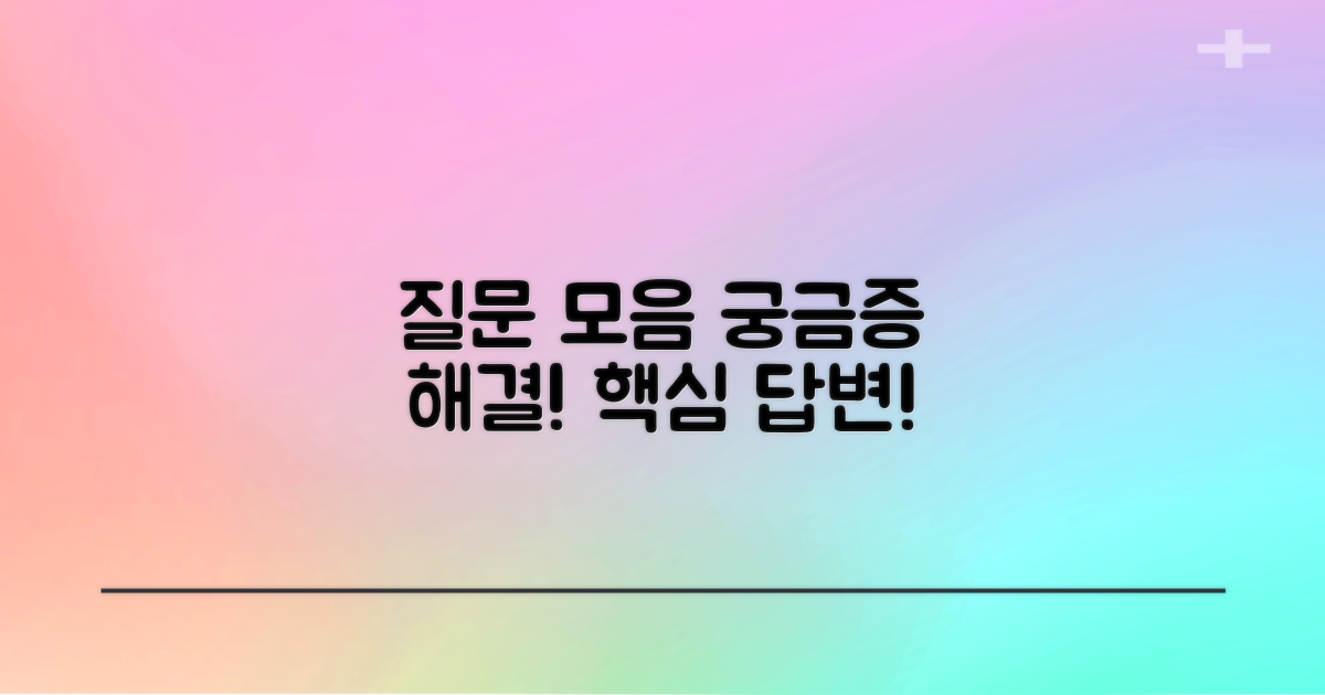 자주 묻는 질문